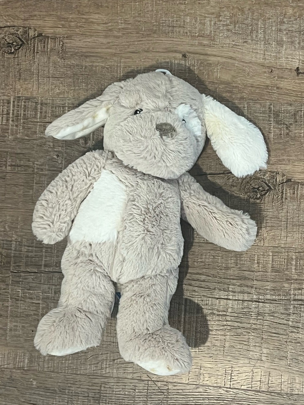 Cloud b dreamy Plush Beige & Cream Bunny rabbit stuffy lovie 14”